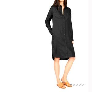 Everlane Irish Linen shirt dress, size 6